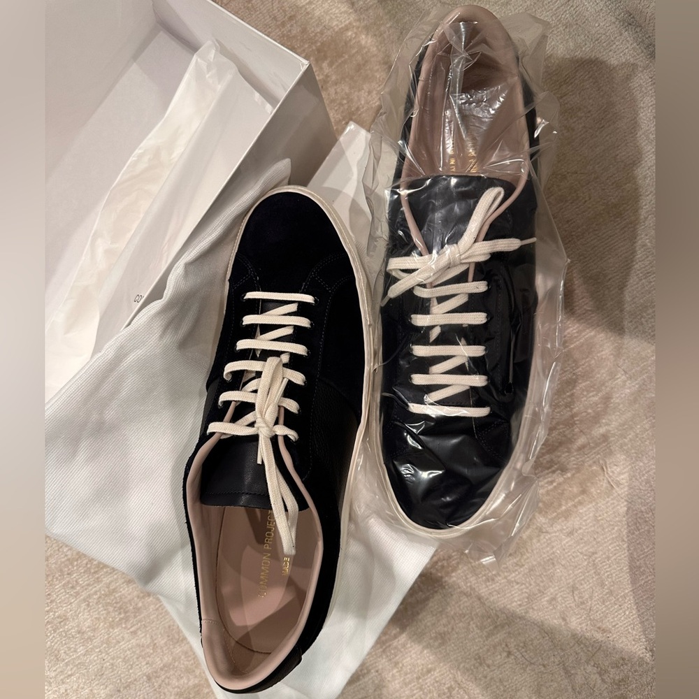 COMMON PROJECTS
Winter Achilles Navy Suede Sneaker - Picture 7 of 15